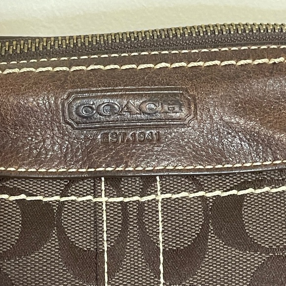 Coach Signature Handbag authentic RARE bag - Picture 7 of 16